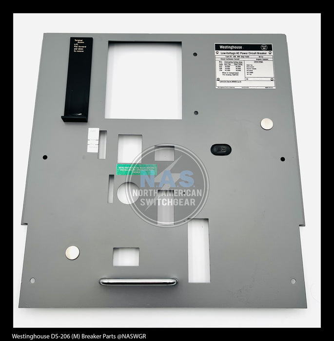 Westinghouse DS-206 (M) Breaker Front Covers for Amptector or Digitrip Box - P/N: 567F498H01