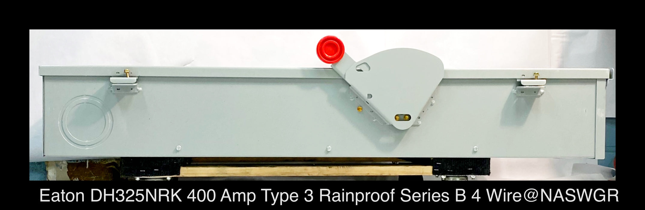 Eaton DH325NRK Heavy Duty Safety Switch - 400A/240V/3P4W/N3R - Unused