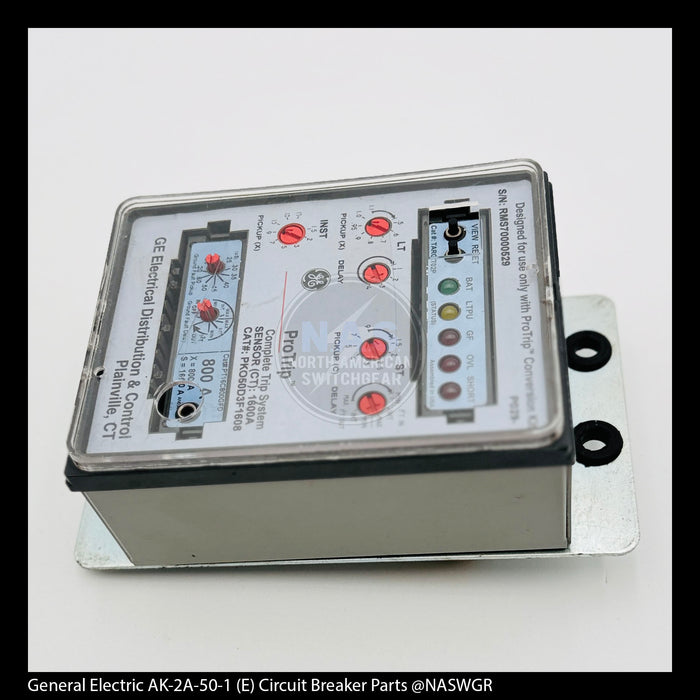 General Electric AK-2A-50-1 Circuit Breaker (E) Breaker Overcurrent Trip Device - CAT#: PKO50D3F1608