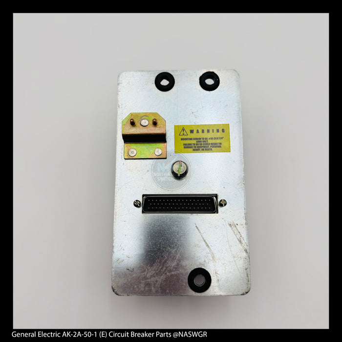 General Electric AK-2A-50-1 Circuit Breaker (E) Breaker Overcurrent Trip Device - CAT#: PKO50D3F1608