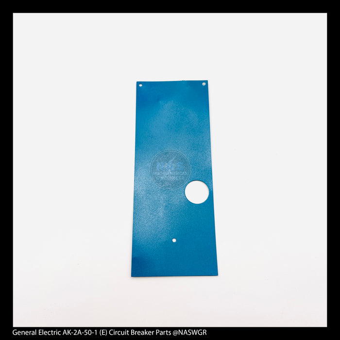 General Electric AK-2A-50-1 Circuit Breaker (E) Breaker Bib for Front Escutcheon (Electric Breaker with Closing Switch) (Blue)- P/N: NP148A1050