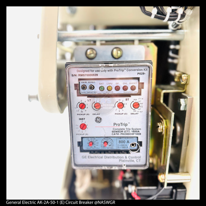 General Electric AK-2A-50-1 Circuit Breaker (E,D/O) - 1600 Amp