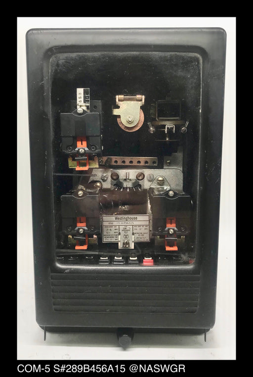 Westinghouse COM-5, 289B456A15 Overcurrent Relay - 2/6 Amp