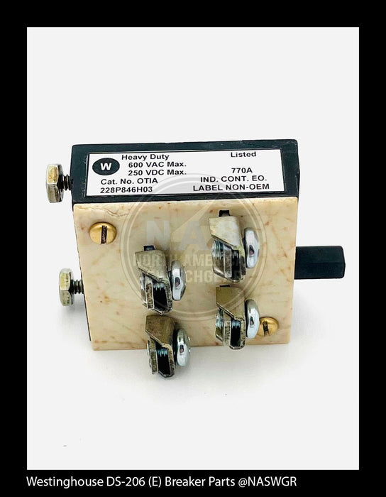 Westinghouse DS-206 (E) Breaker Motor Cutoff Switch Kit - P/N: 567F430G06