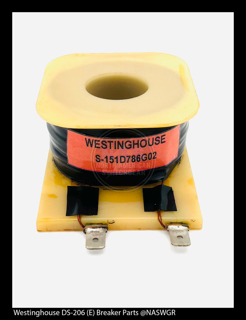 Westinghouse DS-206 (E) Breaker Spring Release Coil - P/N: 151D786G02