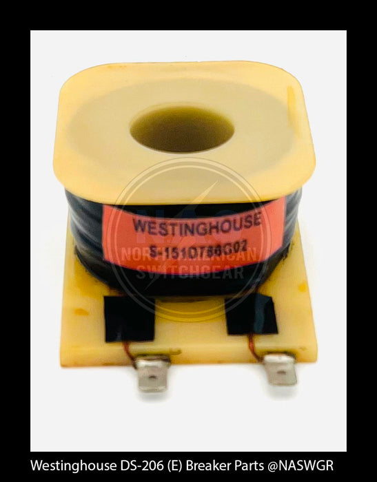 Westinghouse DS-206 (E) Breaker Spring Release Coil - P/N: 151D786G02