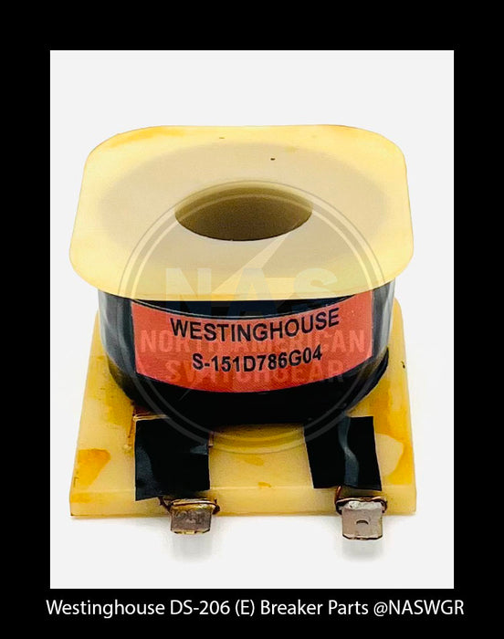 Westinghouse DS-206 (E) Breaker Shunt Trip Coil Only - P/N: 151D786G04