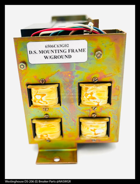 Westinghouse DS-206 (E) Breaker Digitrip Mounting 500/510 W/GND - P/N: 694C735G01