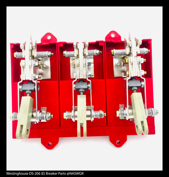 Westinghouse DS-206 (E) Breaker Three Pole Unit Assembly Complete - P/N: 140D152G01