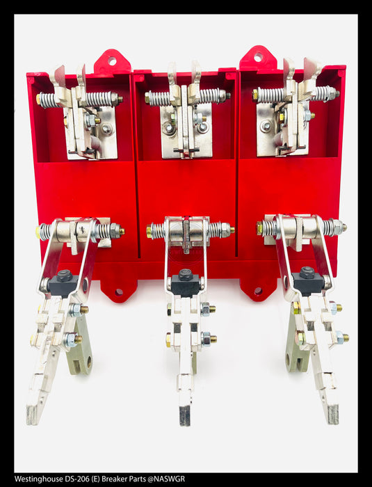 Westinghouse DS-206 (E) Breaker Three Pole Unit Assembly Complete - P/N: 140D152G01