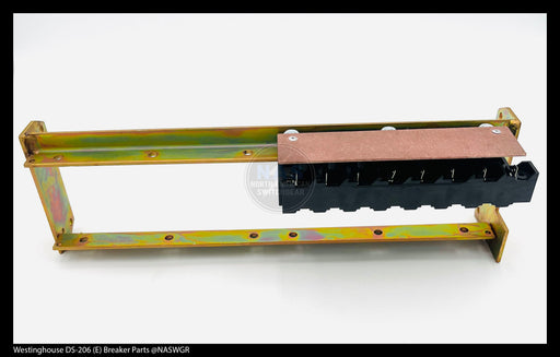 Westinghouse DS-206 (E) Breaker Secondary Disconnect Mounting Frame With 8 Point Contact Block - P/N: 591C498G07