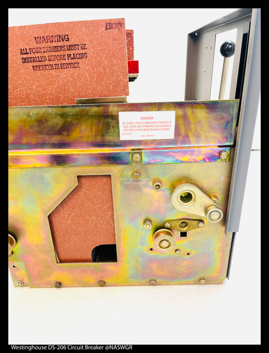 Westinghouse DS-206 Circuit Breaker (M,D/O) - 800 Amp