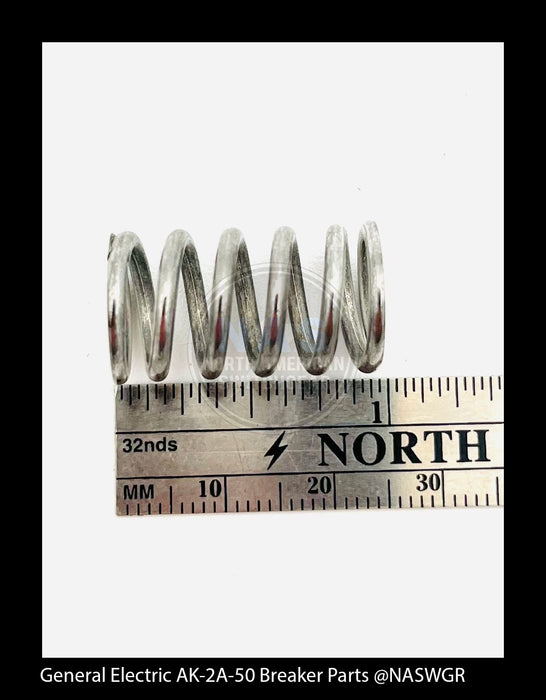 General Electric AK-2A-50 Circuit Breaker (M) Breaker Spring for Stationary Arcing Contacts, (Outer) AK-50 AC - P/N: 6509858P1