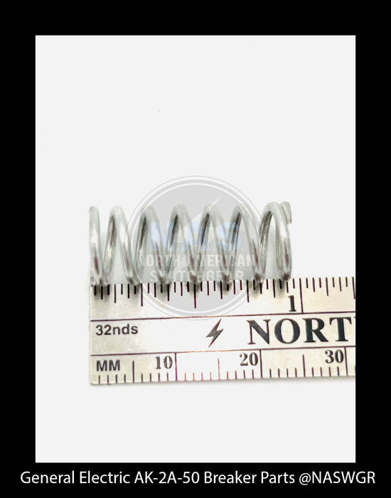 General Electric AK-2A-50 Circuit Breaker (M) Breaker Spring for Stationary Arcing Contacts, (Inner) AK-50 AC - P/N: 6509859P1