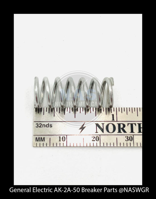 General Electric AK-2A-50 Circuit Breaker (M) Breaker Spring for Stationary Arcing Contacts, (Inner) AK-50 AC - P/N: 6509859P1