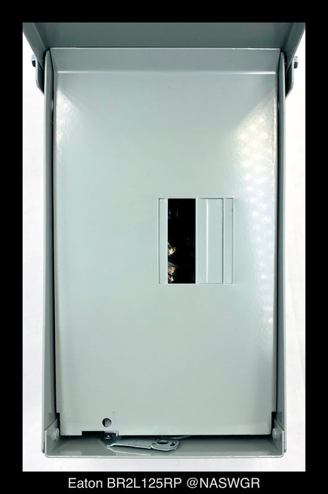 Eaton BR2L125RP Outdoor Main Lug Loadcenter - 125A/240V/N3R - Unused