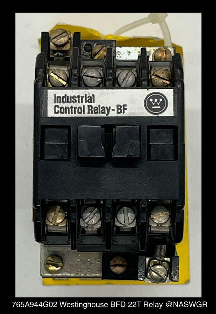 Westinghouse BFD22T Control Relay - 240vDC Coil
