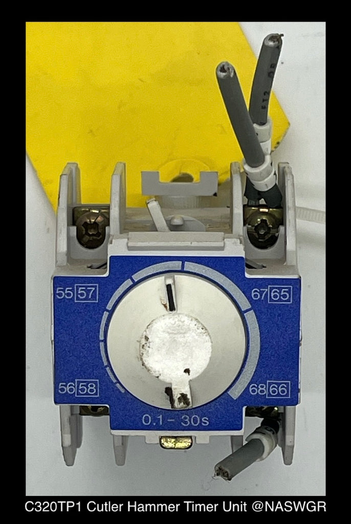 C320TP1 ~ Cutler Hammer C320TP1 Timer Unit — North American Switchgear ...