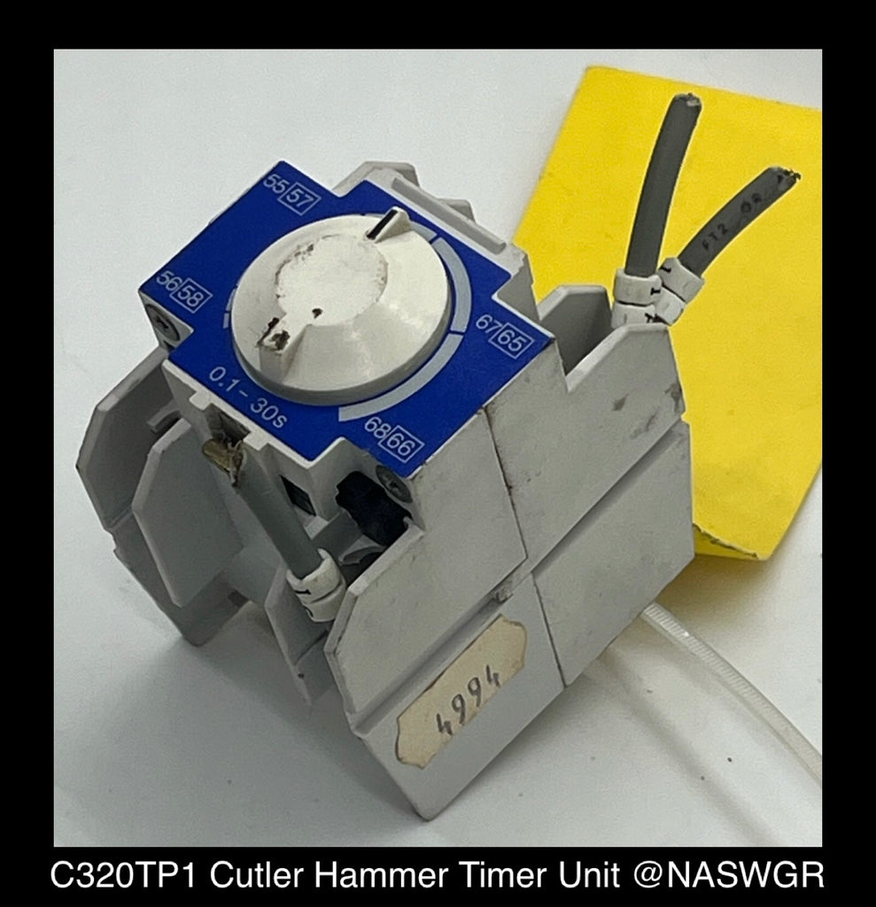 C320TP1 ~ Cutler Hammer C320TP1 Timer Unit — North American Switchgear ...