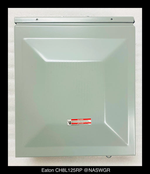 Eaton CH8L125RP Outdoor Main Lug Loadcenter - 125A/240V/N3R - Unused