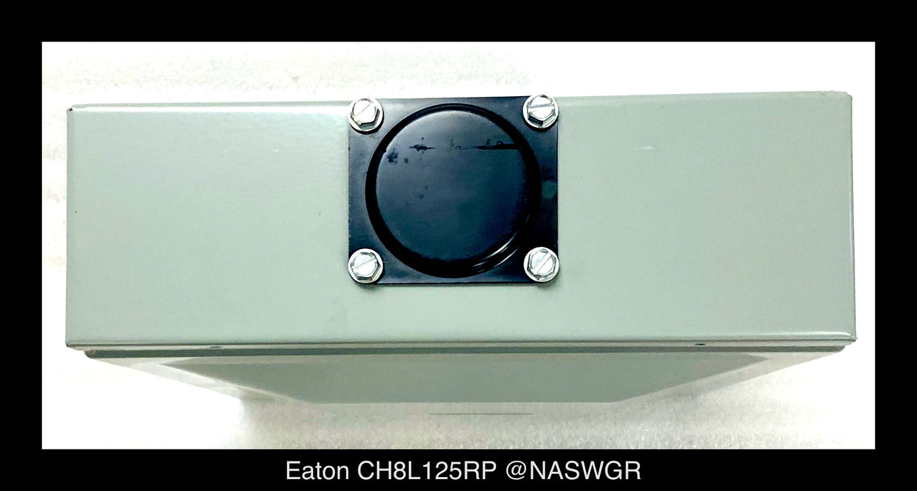 Eaton CH8L125RP Outdoor Main Lug Loadcenter - 125A/240V/N3R - Unused
