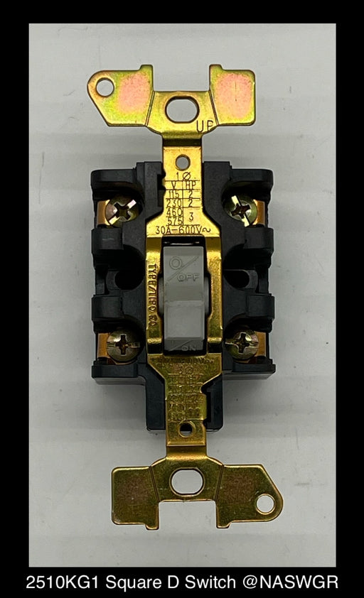 2510KG1 ~ Square D 2510KG1 Motor Starting Switch