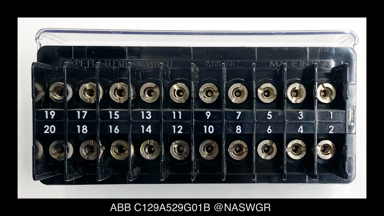ABB FT-1, C129A529G01B Flexitest Test Switch - 10 Pole - Unused