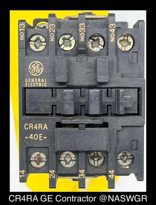 CR4RA ~ General Electric CR4RA Contactor