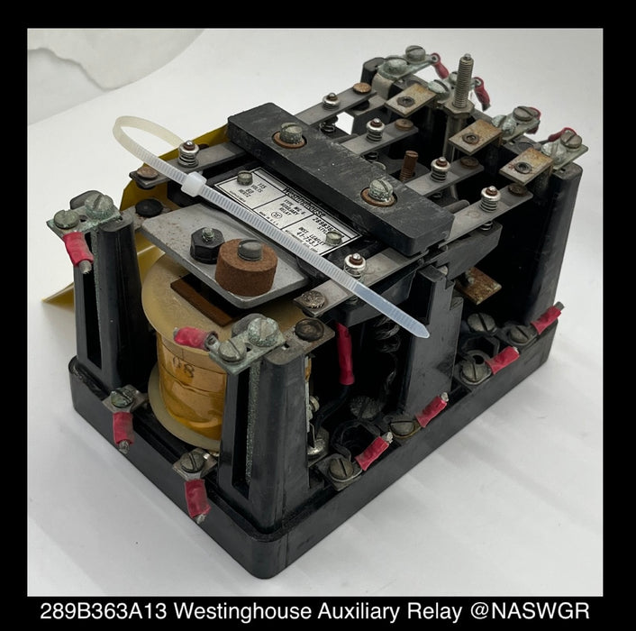 289B363A13 ~ Westinghouse 289B363A13 Auxiliary Relay