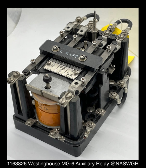 1163826 ~ Westinghouse 1163826 MG-6 Auxiliary Relay