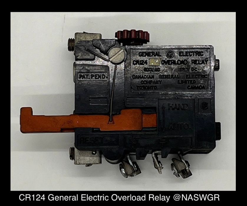 CR124 ~ General Electric CR124 Overload Relay