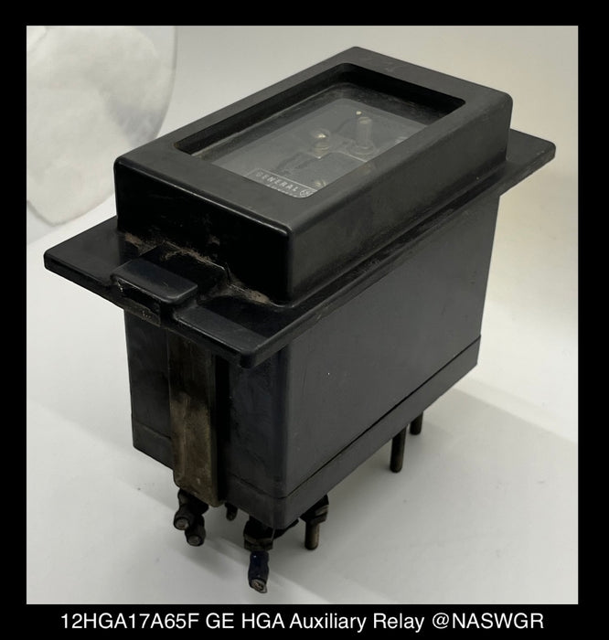 12HGA17A65F ~ General Electric 12HGA17A65F HGA Auxiliary Relay