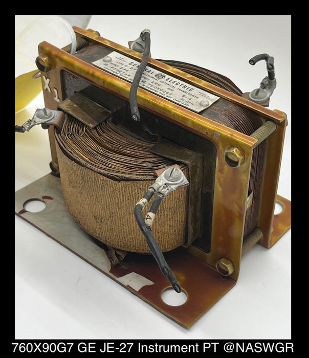 760X90G7 ~ General Electric 760X90G7 JE-27 Instrument Potential Transformer