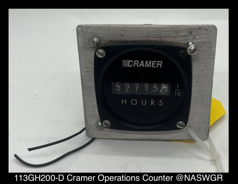 113GH200-D ~ Cramer 113GH200-D Operations Counter