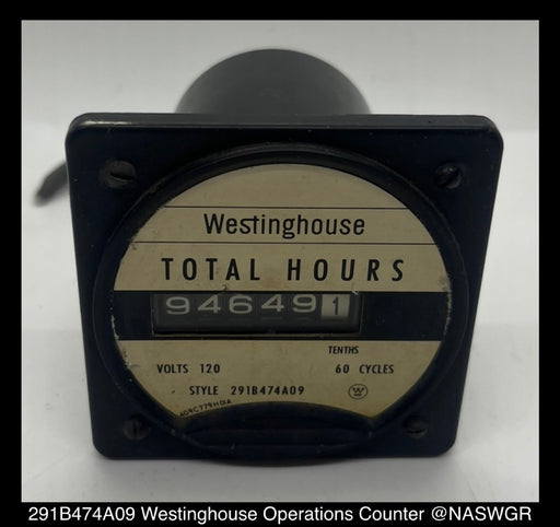 291B474A09 ~ Westinghouse 291B474A09 Operations Counter