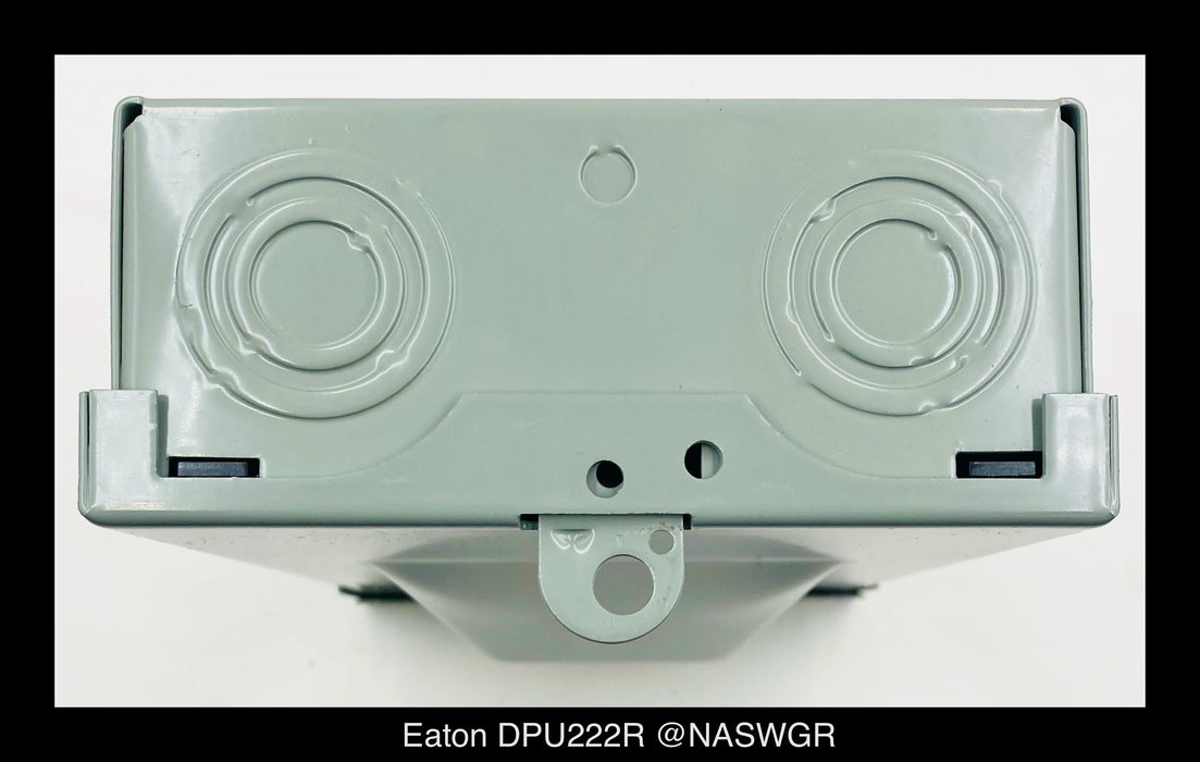 EATON DPU222R AIR CONDITIONER NON-FUSIBLE PULLOUT DISCONNECT - 60 AMPS