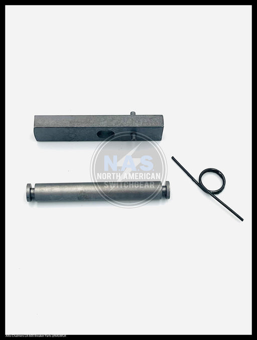 Allis-Chalmers LA-600A Breaker Mechanism Latch, Pin, & Spring - P/N: 18-657-768-049