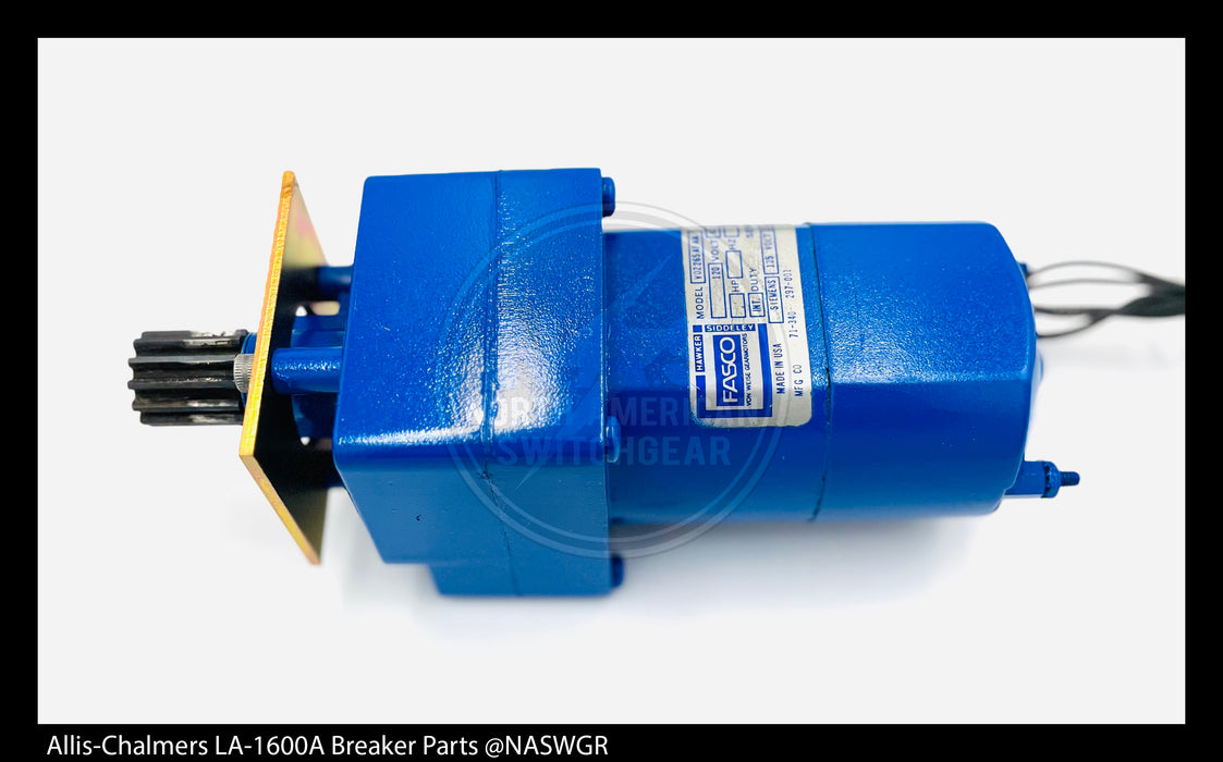 Allis-Chalmers LA-600A/LA-800A/LA-1600A Breaker Motor Group Motor 120 V.A.C. and 125 V.D.C. - P/N: 71-340-297-001