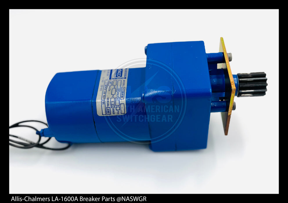 Allis-Chalmers LA-600A/LA-800A/LA-1600A Breaker Motor Group Motor 120 V.A.C. and 125 V.D.C. - P/N: 71-340-297-001