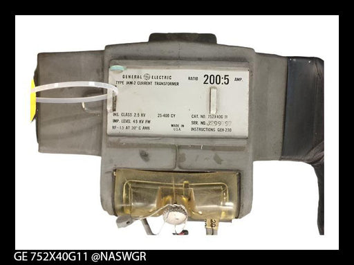 752X40G11 ~ GE Type JKM-2 752X40G11 Current Transformer ~ Ratio: 200:5