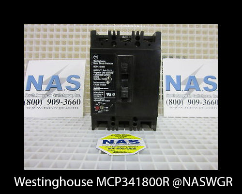 Westinghouse MCP341800R Motor Circuit Protector ~  150 Amp Trip