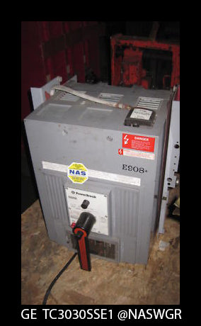 GE PowerBreak TC3030SSE1 Circuit Breaker (E/O,D/O) - 3000 Amp