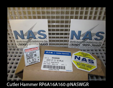 Cutler Hammer RP6A16A160 Rating Plug - 1600 Amp