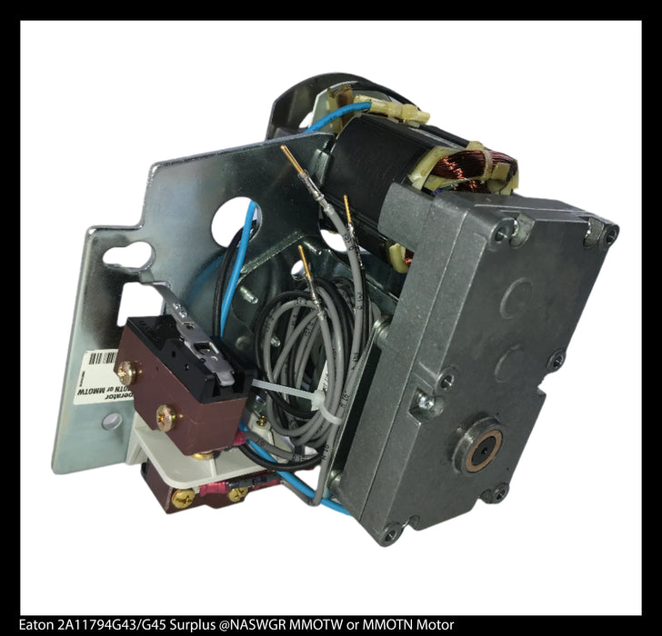 Eaton Magnum MMOTW or MMOTN, 2A11794G43/45 Motor - 110-125vAC/vDC - Unused