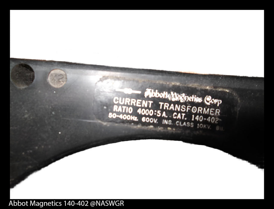 140-402 ~ Abbot Magnetics 140-402 Current Transformer