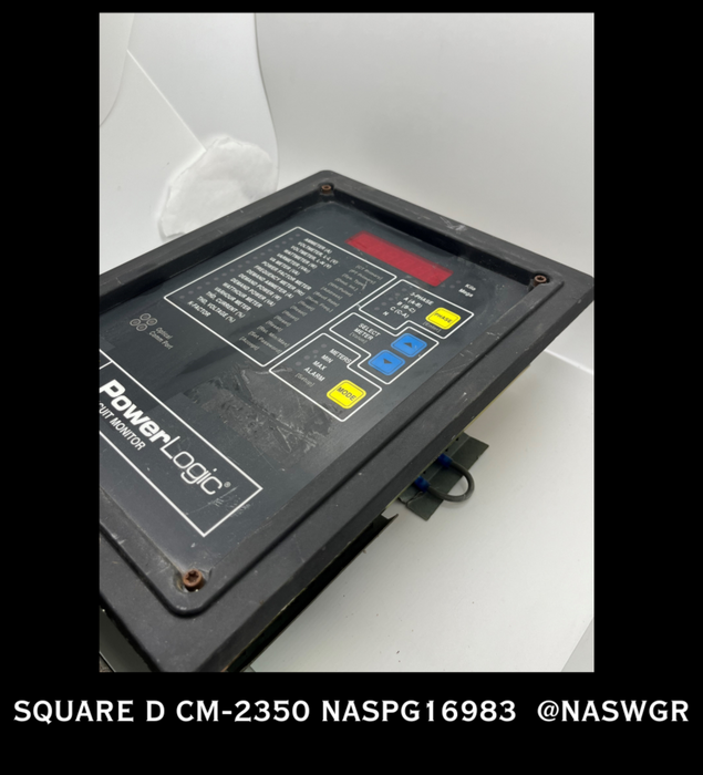 CM-2350 ~ Square D CM-2350 Power Logic Circuit Monitor