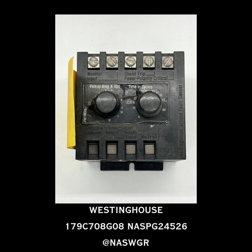 179C708G08 ~ Westinghouse 179C708G08 GROUND FAULT SENSOR