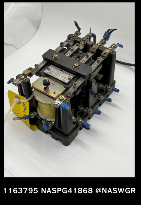 Westinghouse MG-6, 1163795 Auxiliary Relay - 6vDC