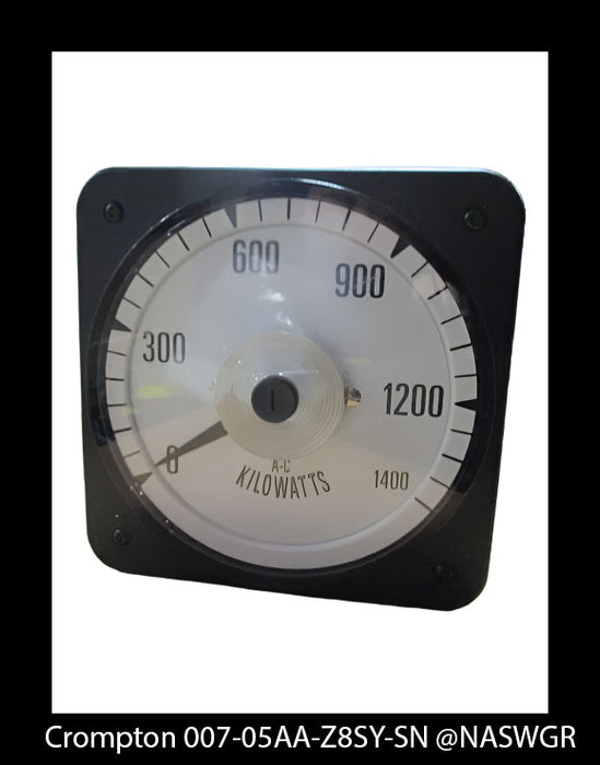 007-05AA-Z8SY-SN - Crompton - 1400 AC Kilowatts Meter