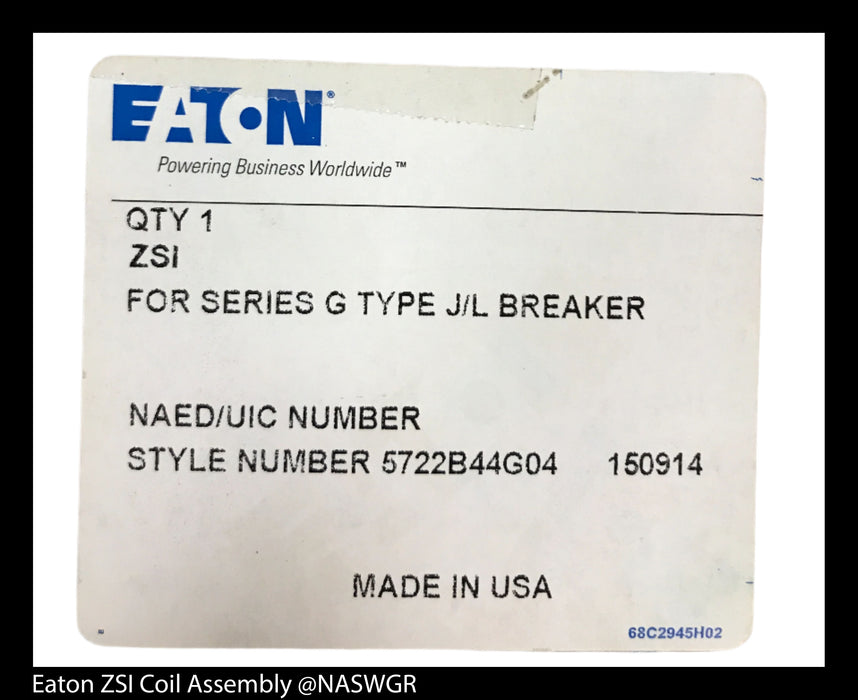 Eaton ZSI Coil Assembly - 5722B44G04 - Unused Surplus